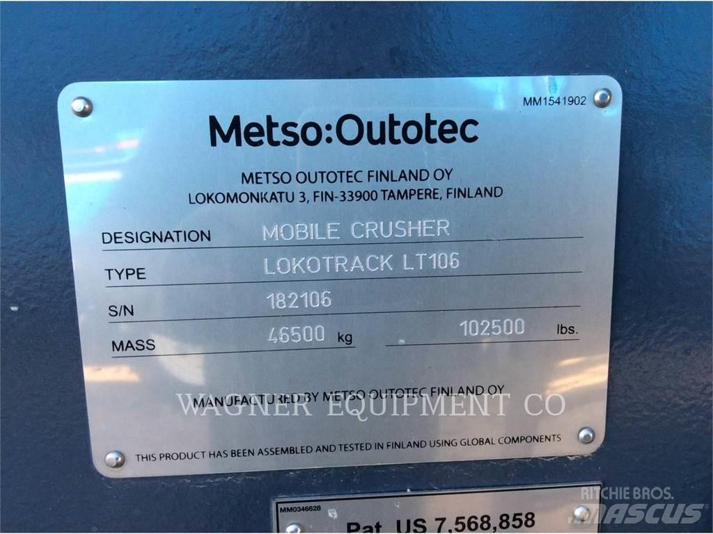 Metso LT106 Mobile crushers