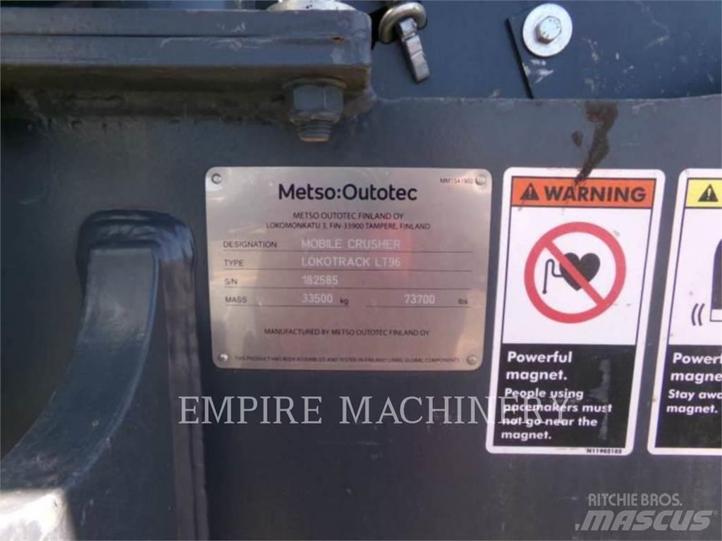 Metso LT96 Mobile crushers