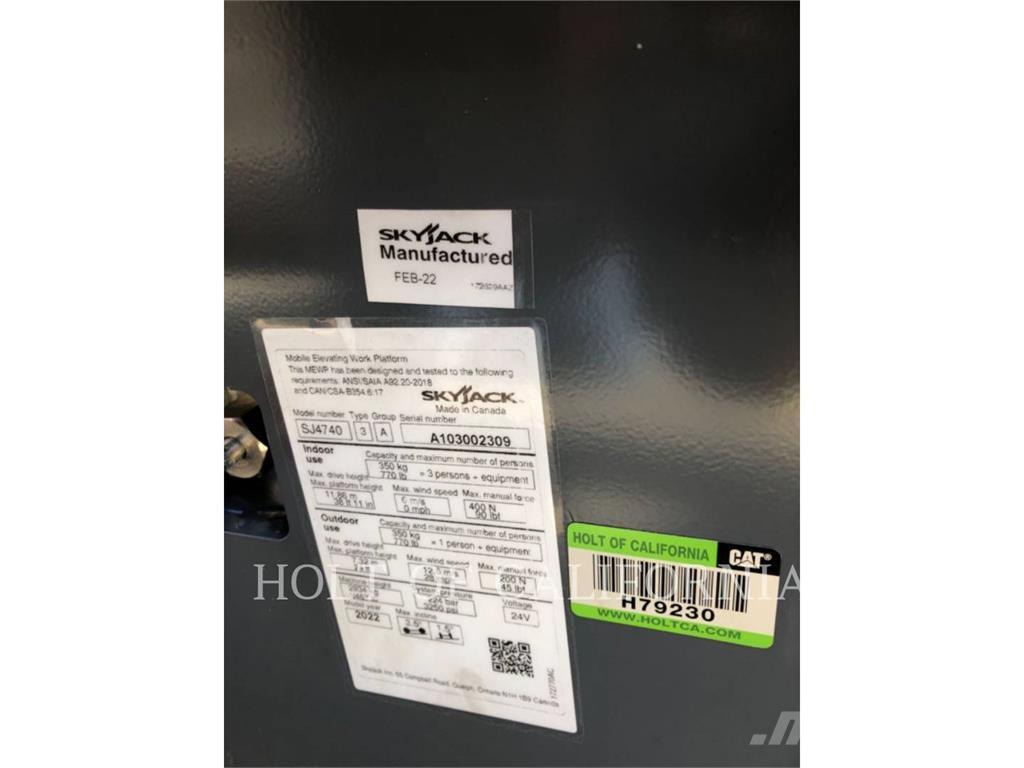 Skyjack SCISSOR40E Scissor lifts