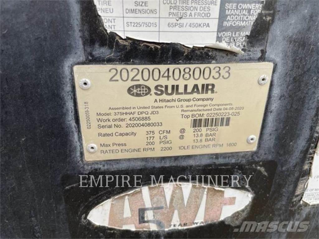 Sullair DPQ375HHAF Compressors