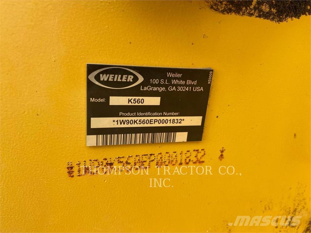 Weiler K560FV Knuckle boom loaders