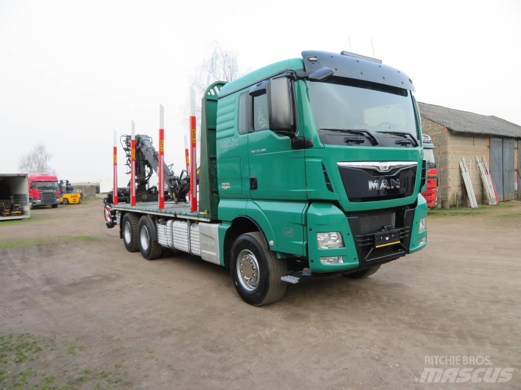 MAN TGX 33.480 Timber trucks