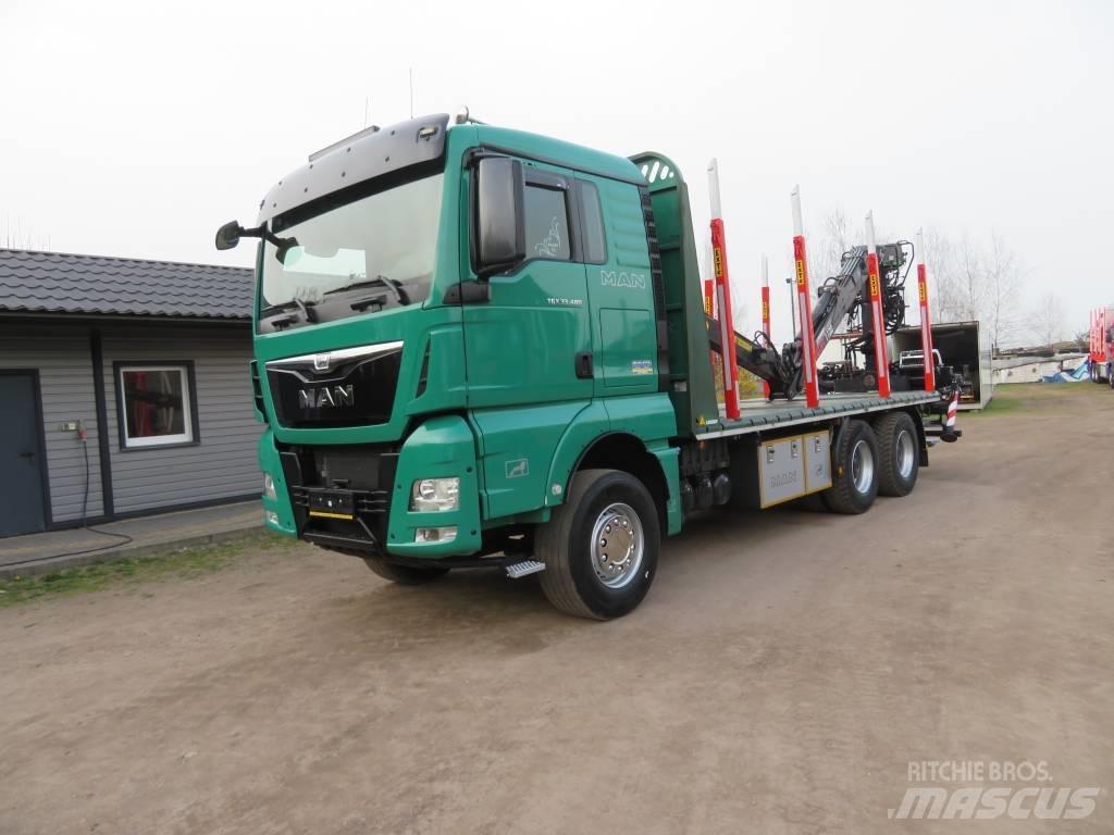 MAN TGX 33.480 Timber trucks