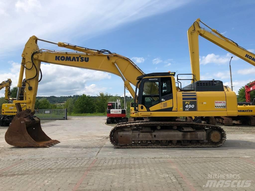 Komatsu PC490LC-10 Crawler excavators