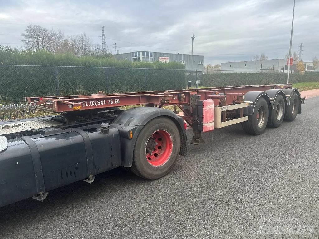 LAG 0-3-39L Container semi-trailers