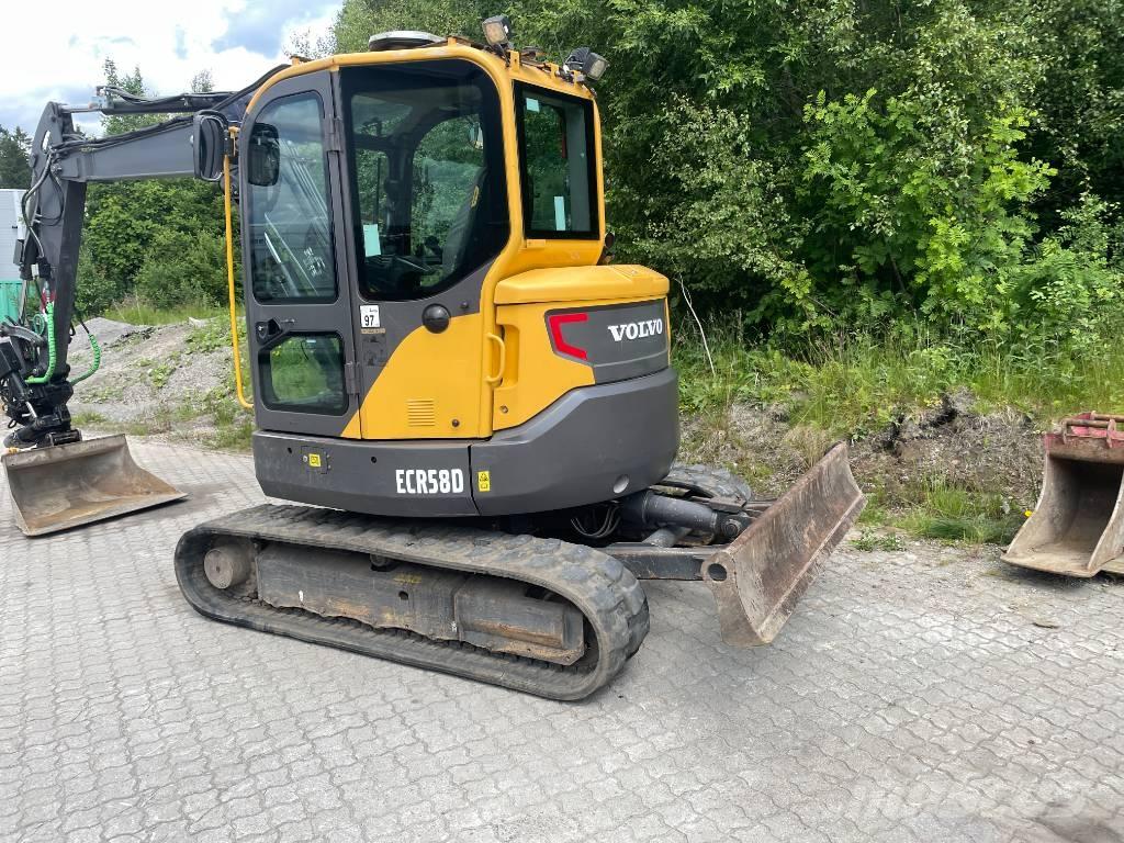 Volvo ECR58D Mini excavators < 7t (Mini diggers)