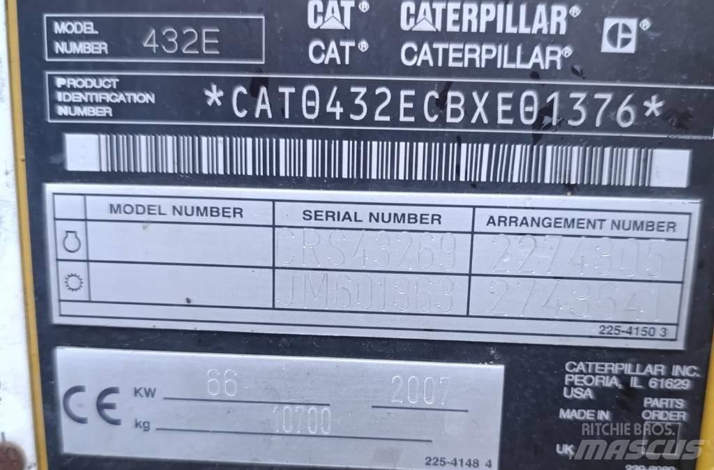 CAT 432 E 4x4 Backhoe