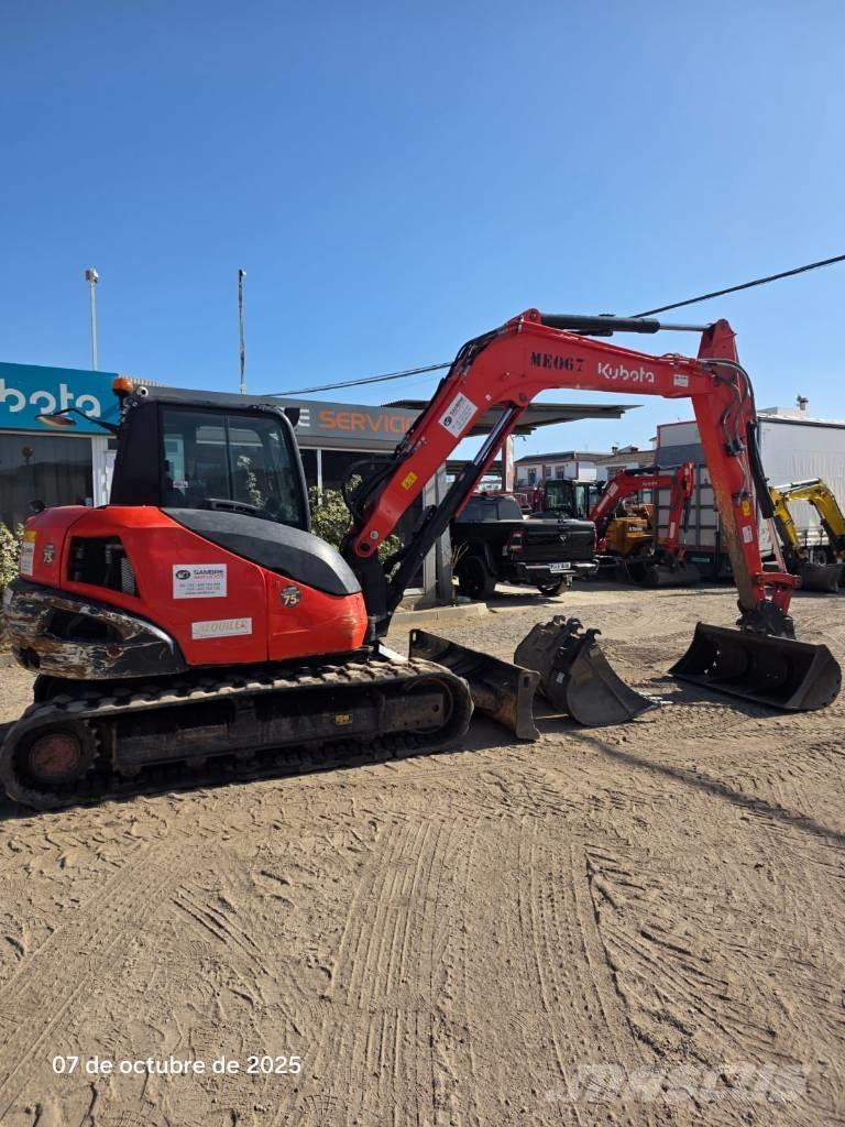Kubota KX80-4a2 Mini excavators  7t - 12t