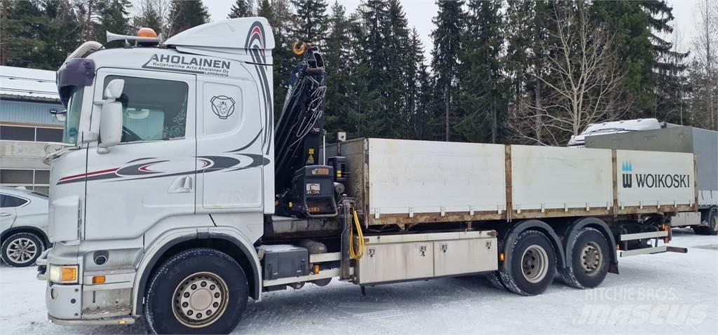 Scania R420 Truck mounted cranes