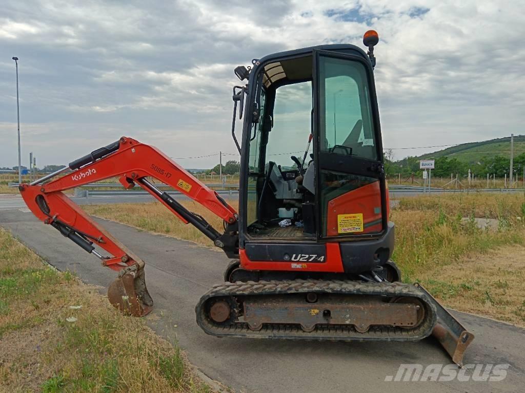 Kubota U 27-4 Mini excavators < 7t (Mini diggers)