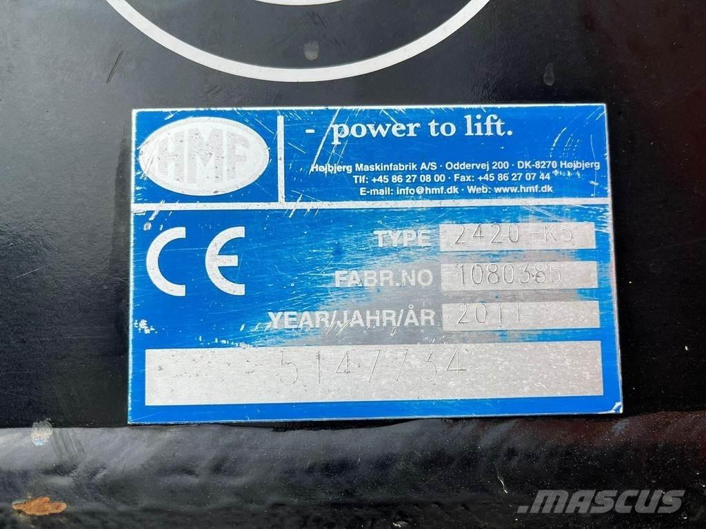 HMF 2420 K5 Loader cranes