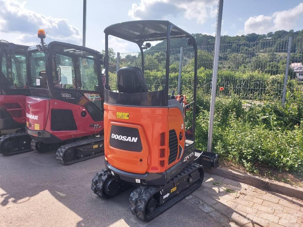 Develon DX 17 Z Mini excavators < 7t (Mini diggers)