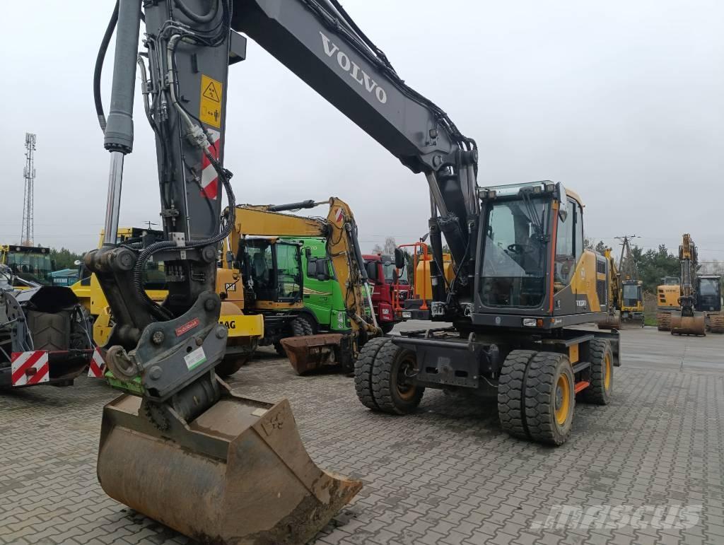 Volvo EW 220 E Wheeled excavators