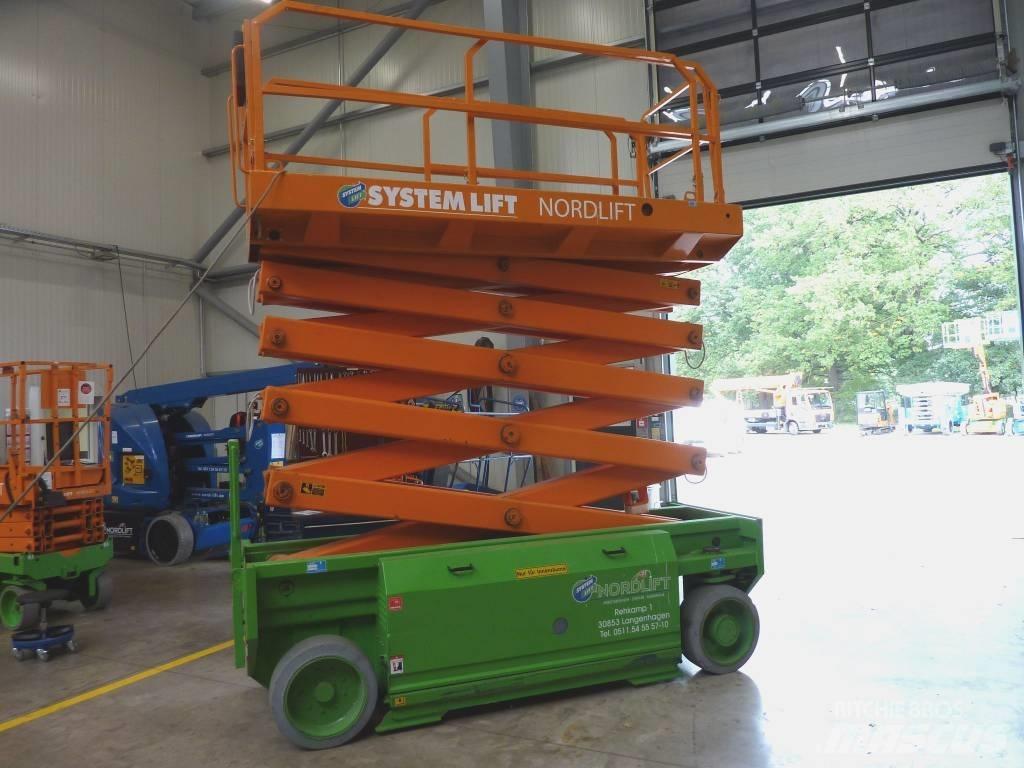 HAB S 152 10 E2WD Scissor lifts