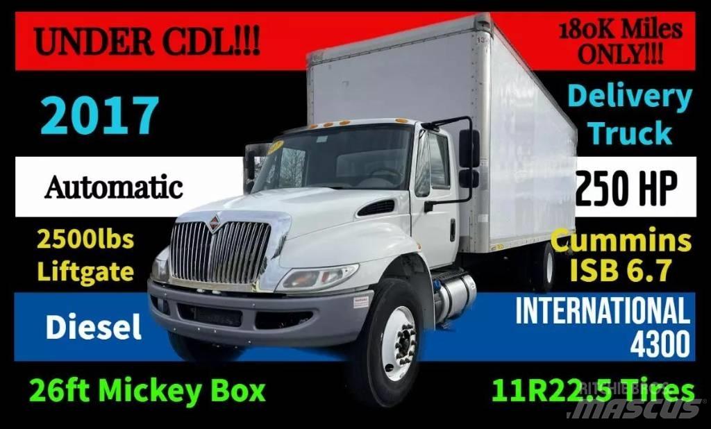 International 4300 Box trucks