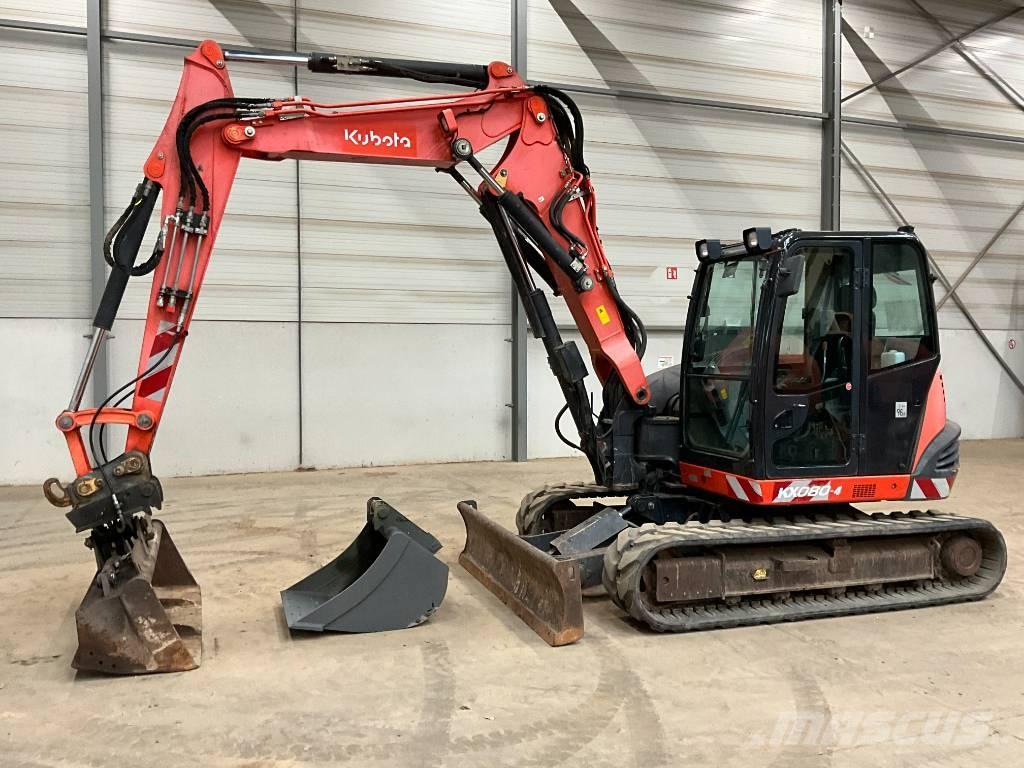 Kubota KX 080-4 Mini excavators  7t - 12t