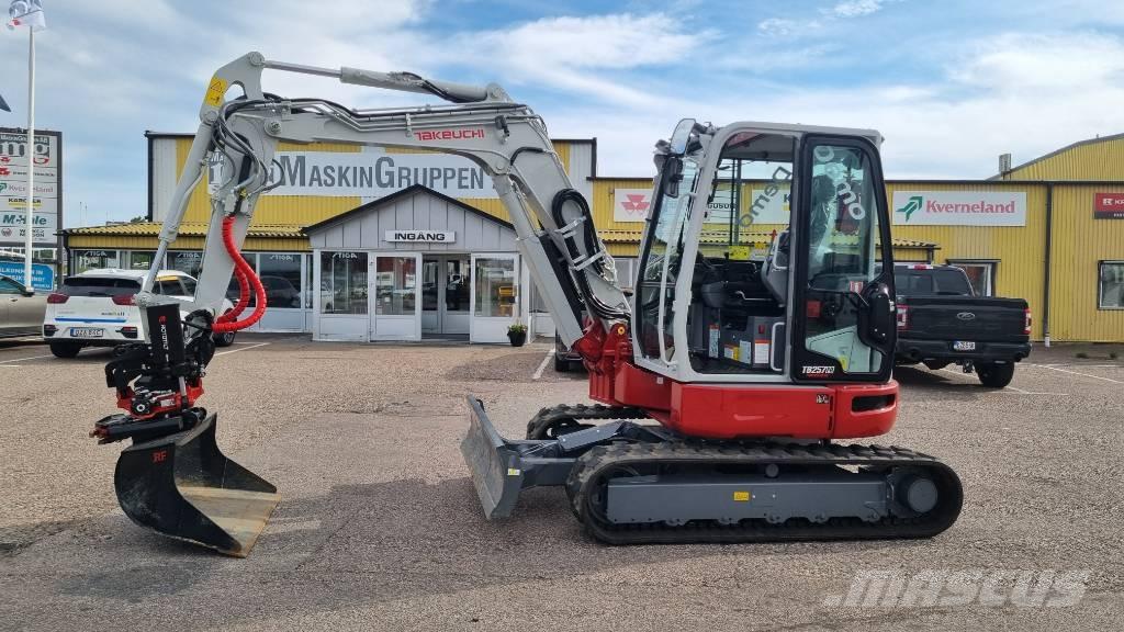 Takeuchi TB 257 FR Mini excavators < 7t (Mini diggers)