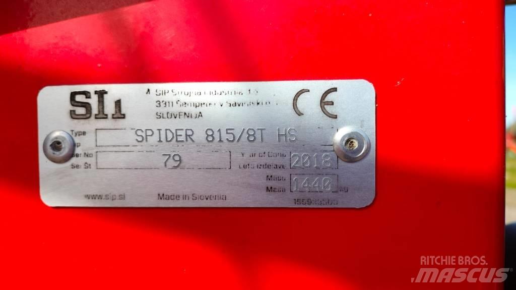 SIP SPIDER 815|8 T Rakes and tedders