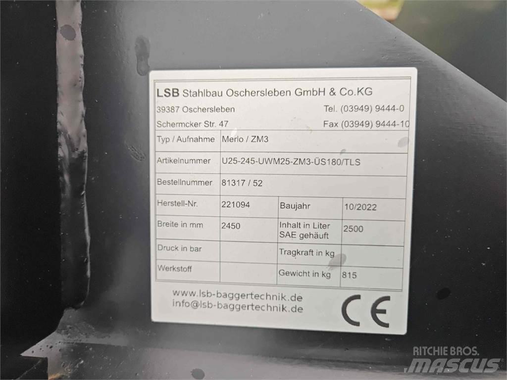 LSB U25-245 Front loader accessories
