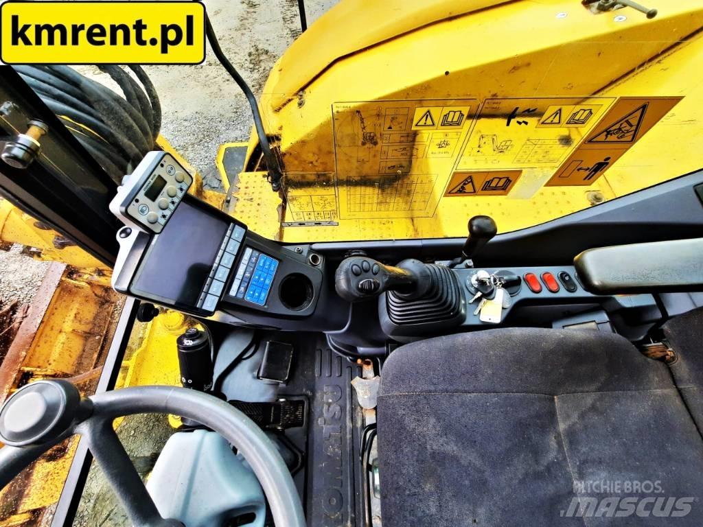 Komatsu PW 118 Wheeled excavators