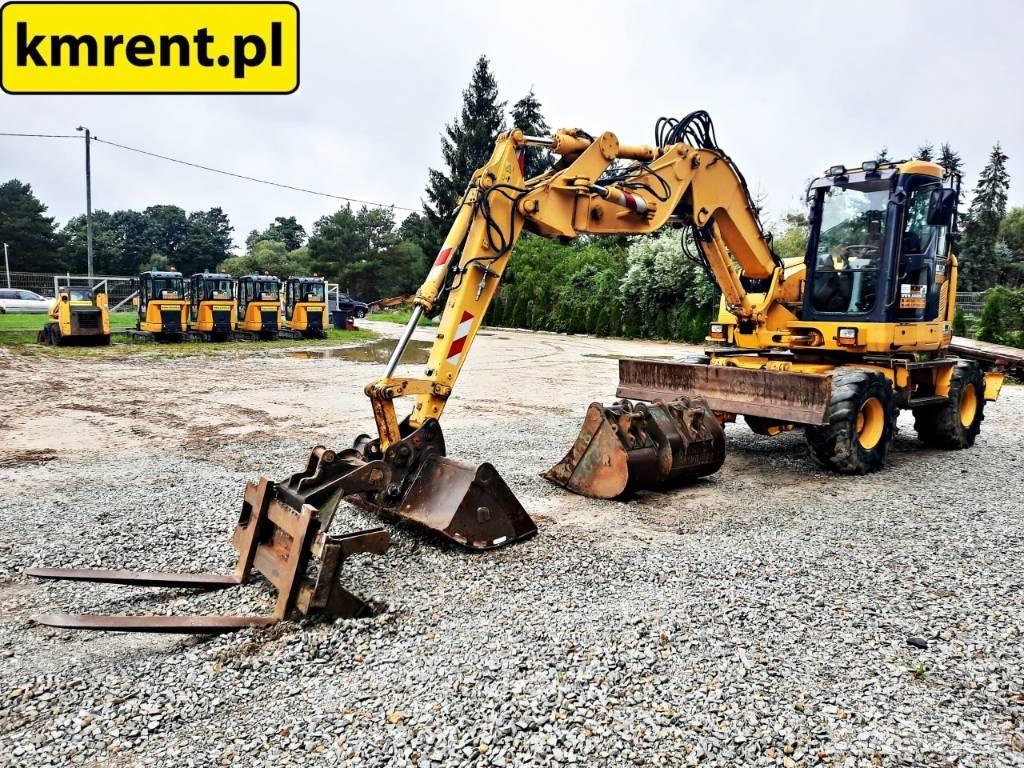 Komatsu PW 118 Wheeled excavators