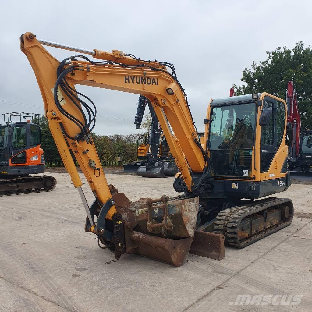Hyundai R55 Mini excavators < 7t (Mini diggers)