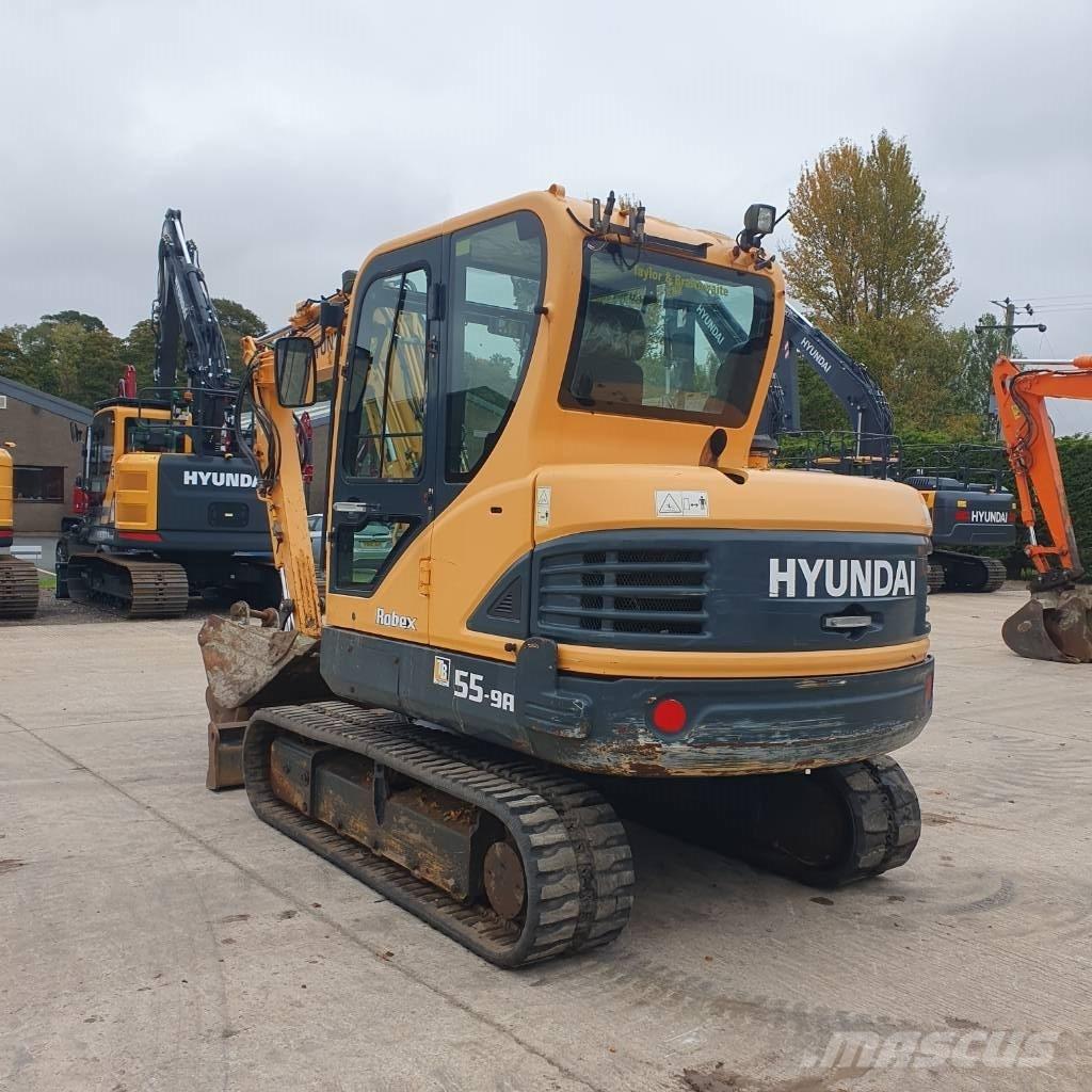 Hyundai R55 Mini excavators < 7t (Mini diggers)