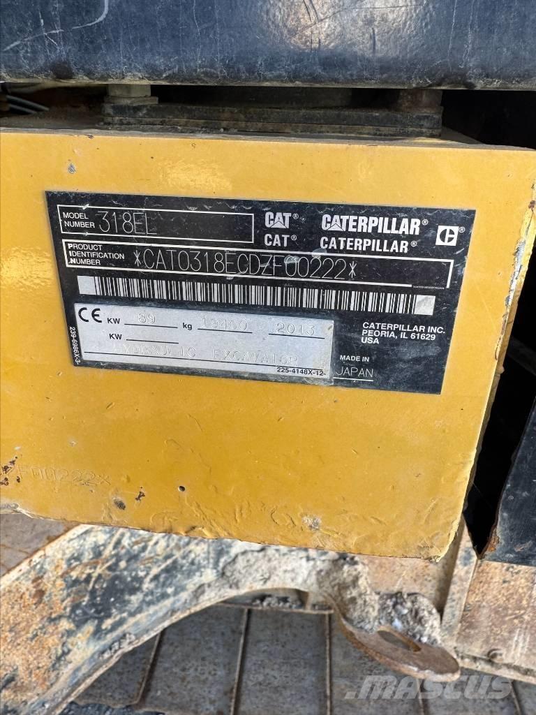 CAT 318 E L Crawler excavators