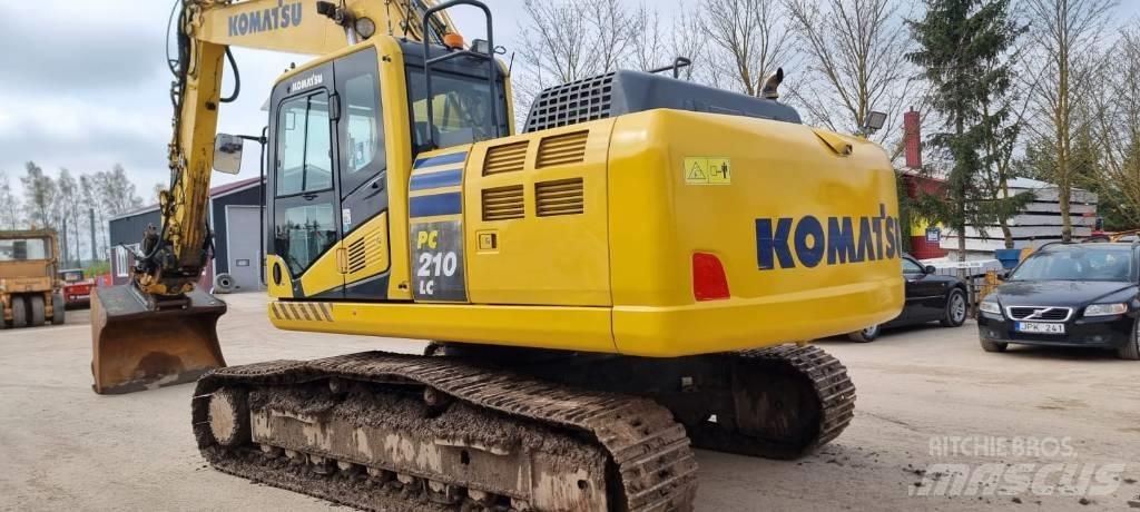 Komatsu PC 210 LC-10 Crawler excavators