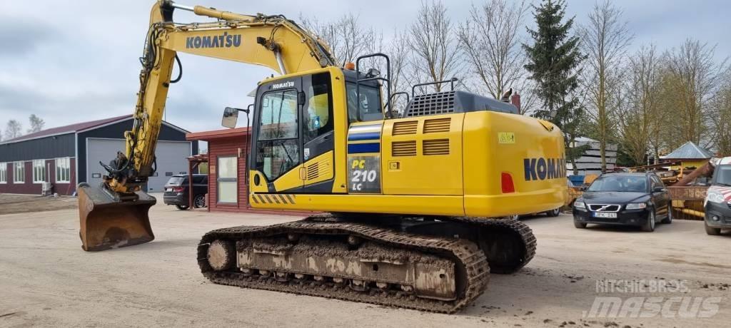 Komatsu PC 210 LC-10 Crawler excavators
