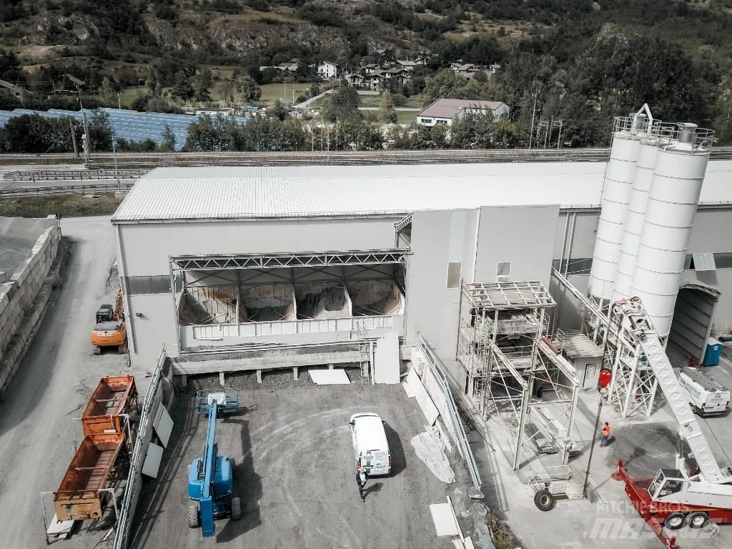  Red Beton Multimix Concrete Batching Plants
