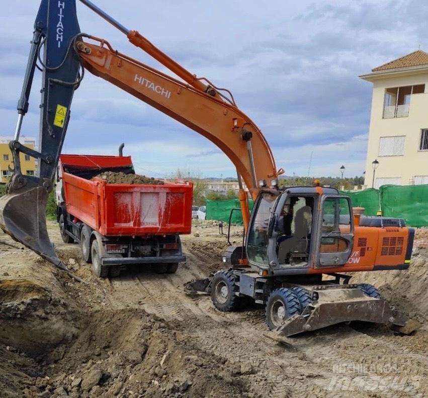 Hitachi ZX 210 W Wheeled excavators