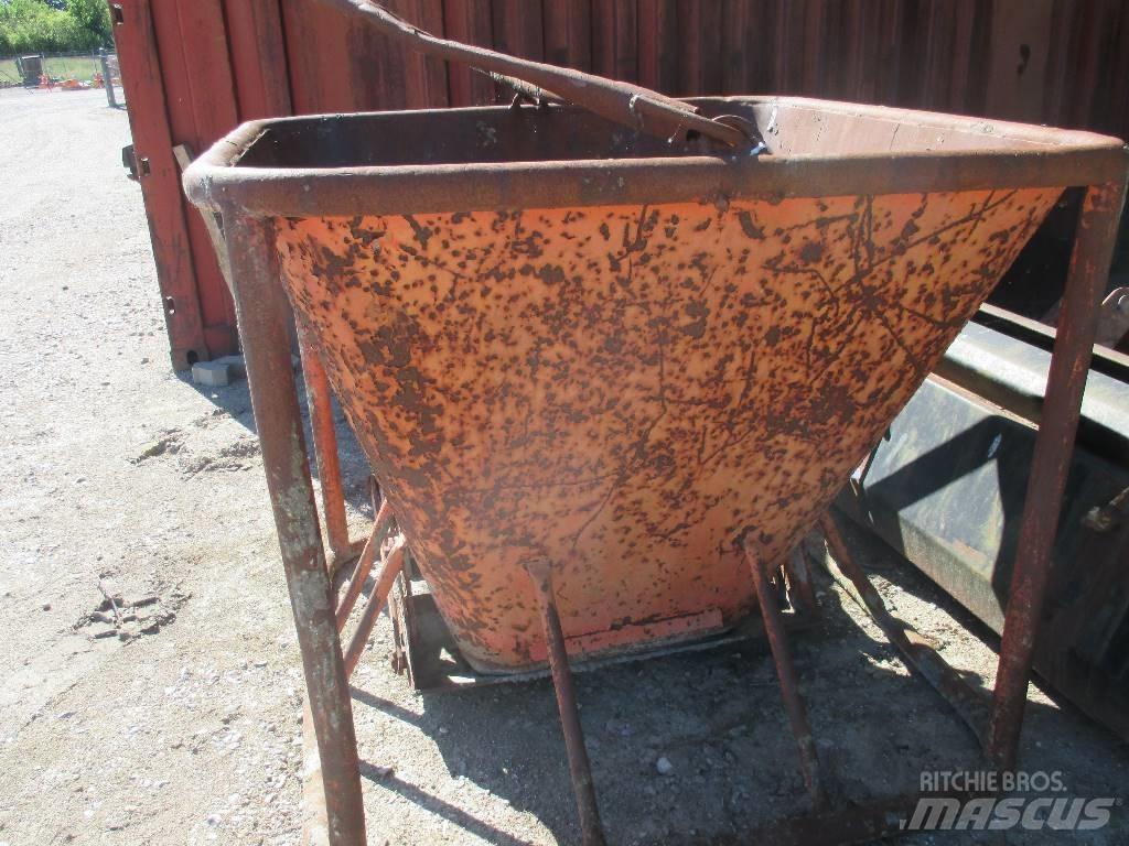  Betonspand 1000 Ltr. Concrete accessories