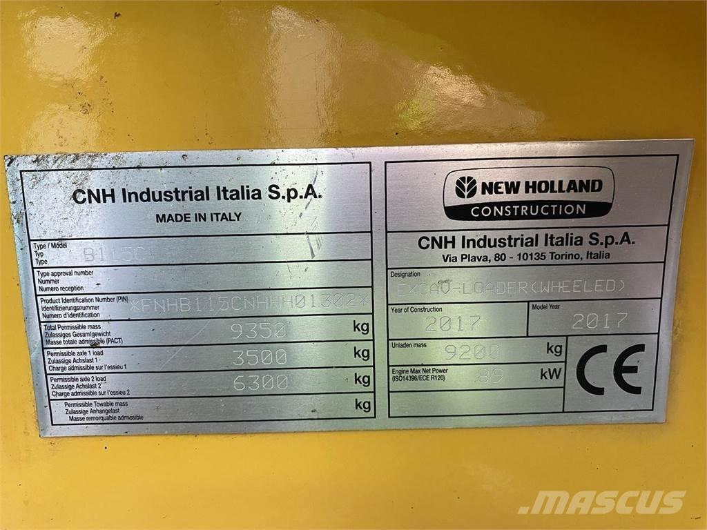 New Holland LB115 Backhoe