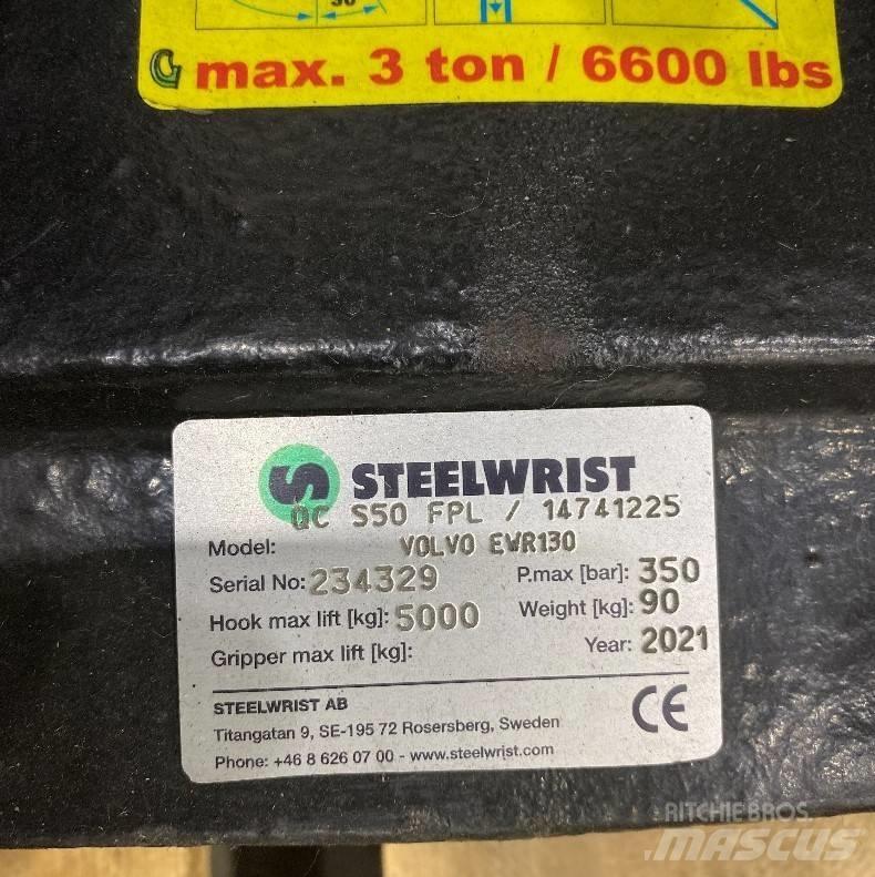 Steelwrist S50 Quick connectors