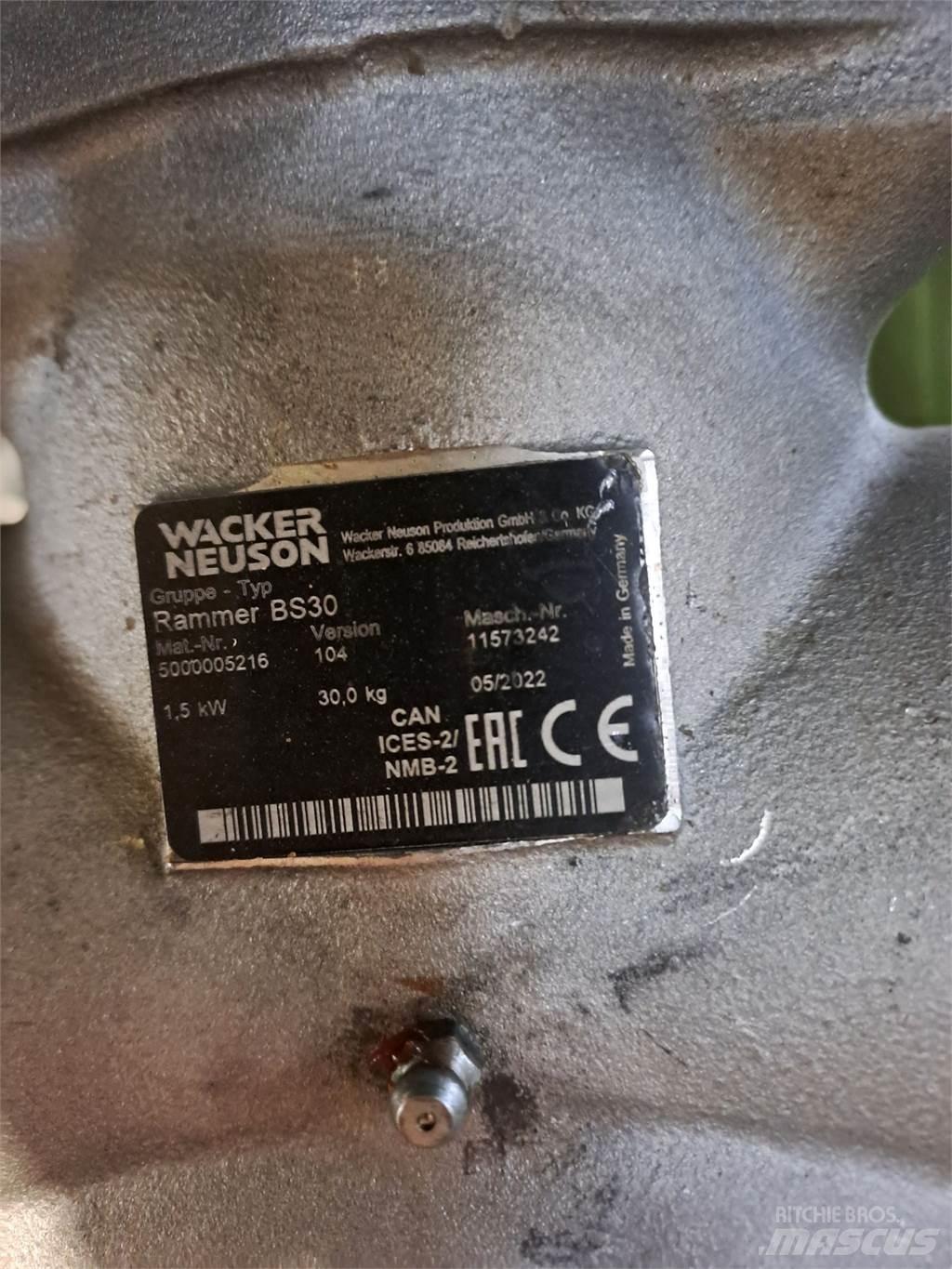 Wacker Neuson BS30 Tampers