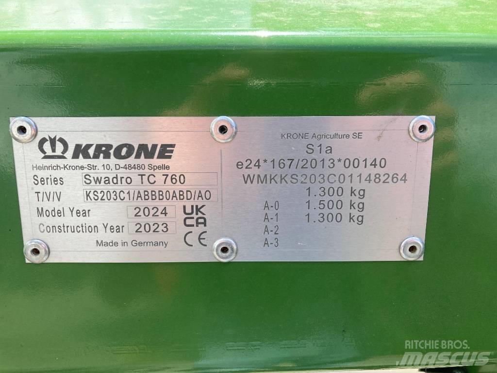 Krone Swadro TC 760 Windrowers