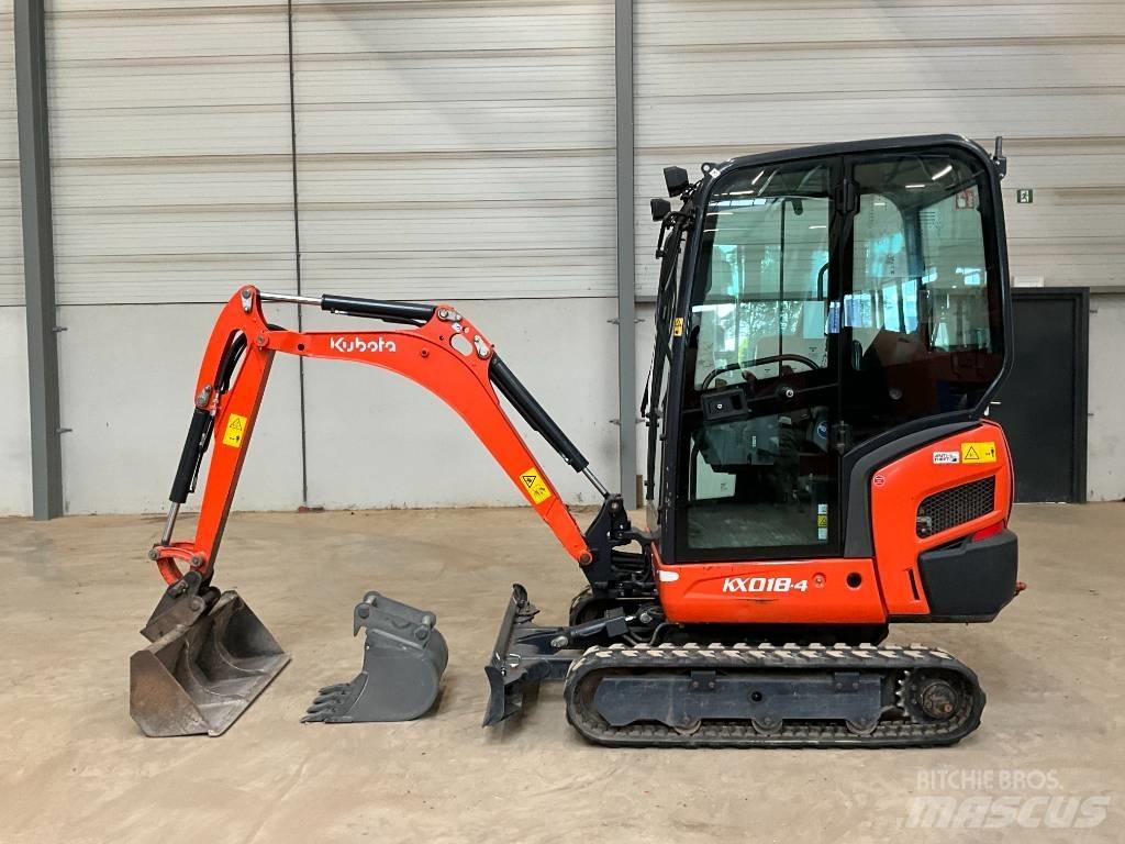 Kubota KX 018-4 Mini excavators < 7t (Mini diggers)