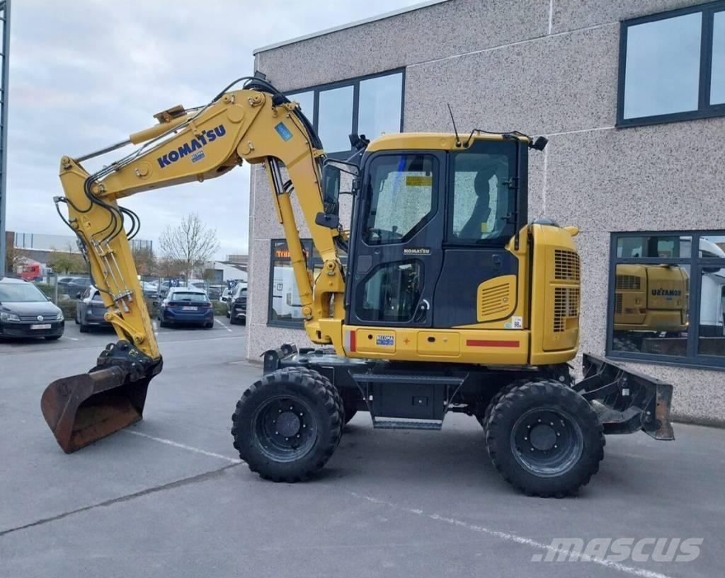 Komatsu PW 98 MR-11 Wheeled excavators