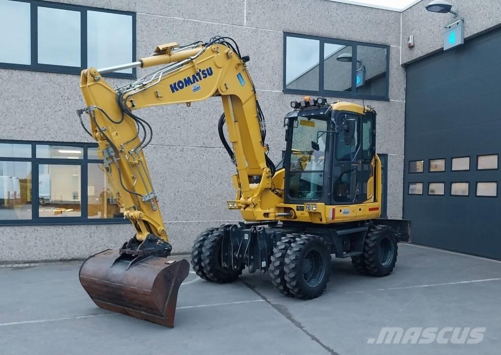 Komatsu PW 98 MR-11 Wheeled excavators