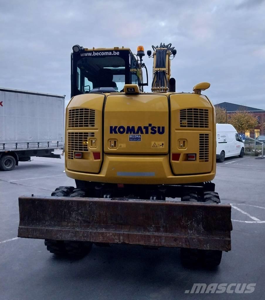 Komatsu PW 98 MR-11 Wheeled excavators