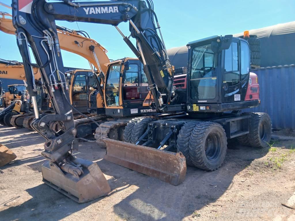 Yanmar B 110 W Wheeled excavators