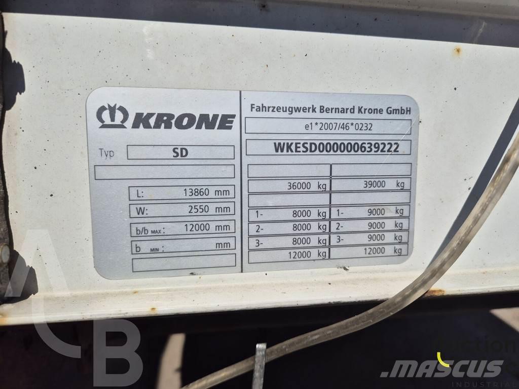 Krone SD Curtain sider semi-trailers