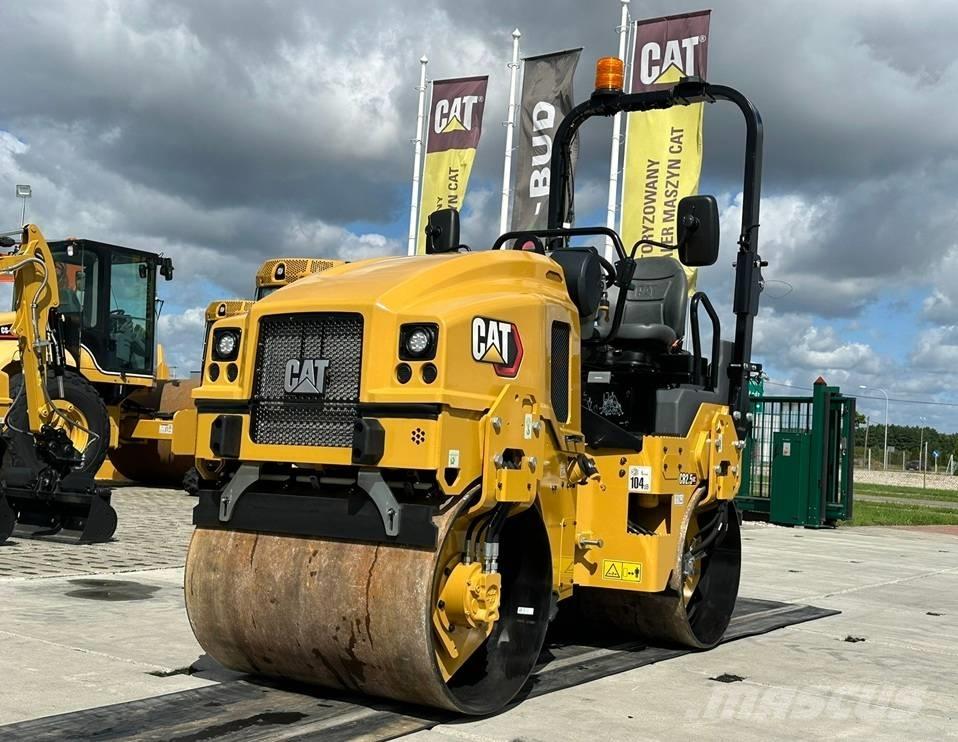 CAT CB 2.5 GC Twin drum rollers