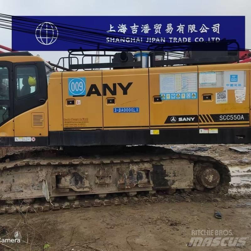 Sany SCC550A Track mounted cranes
