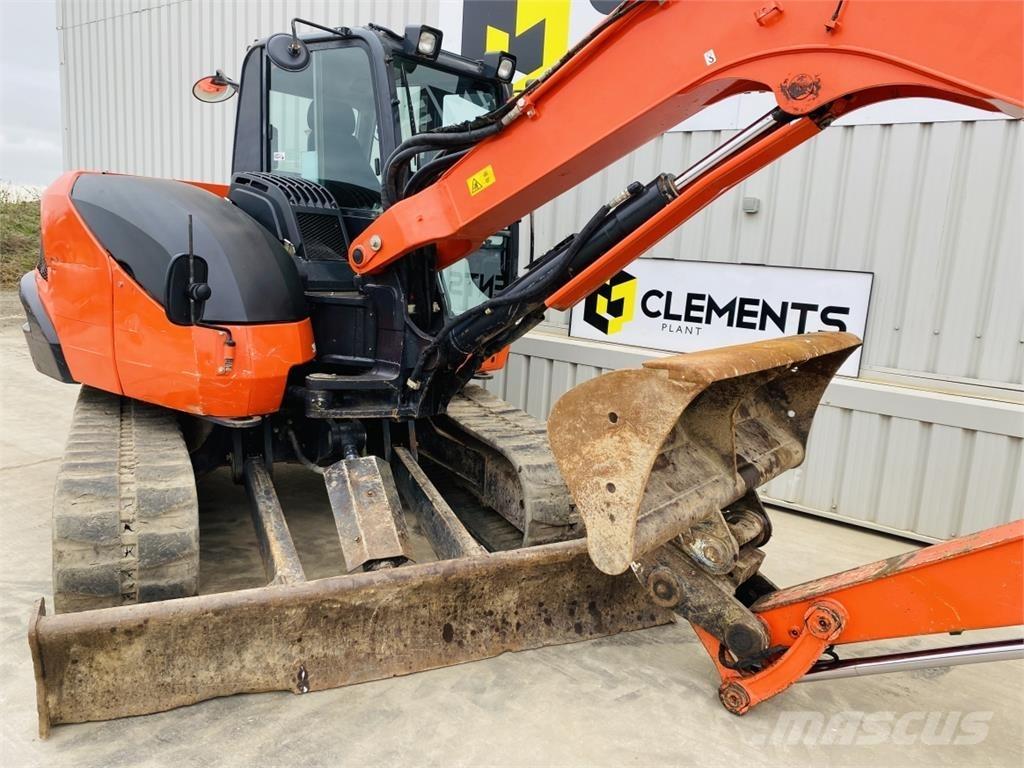 Kubota KX080-4a Mini excavators  7t - 12t