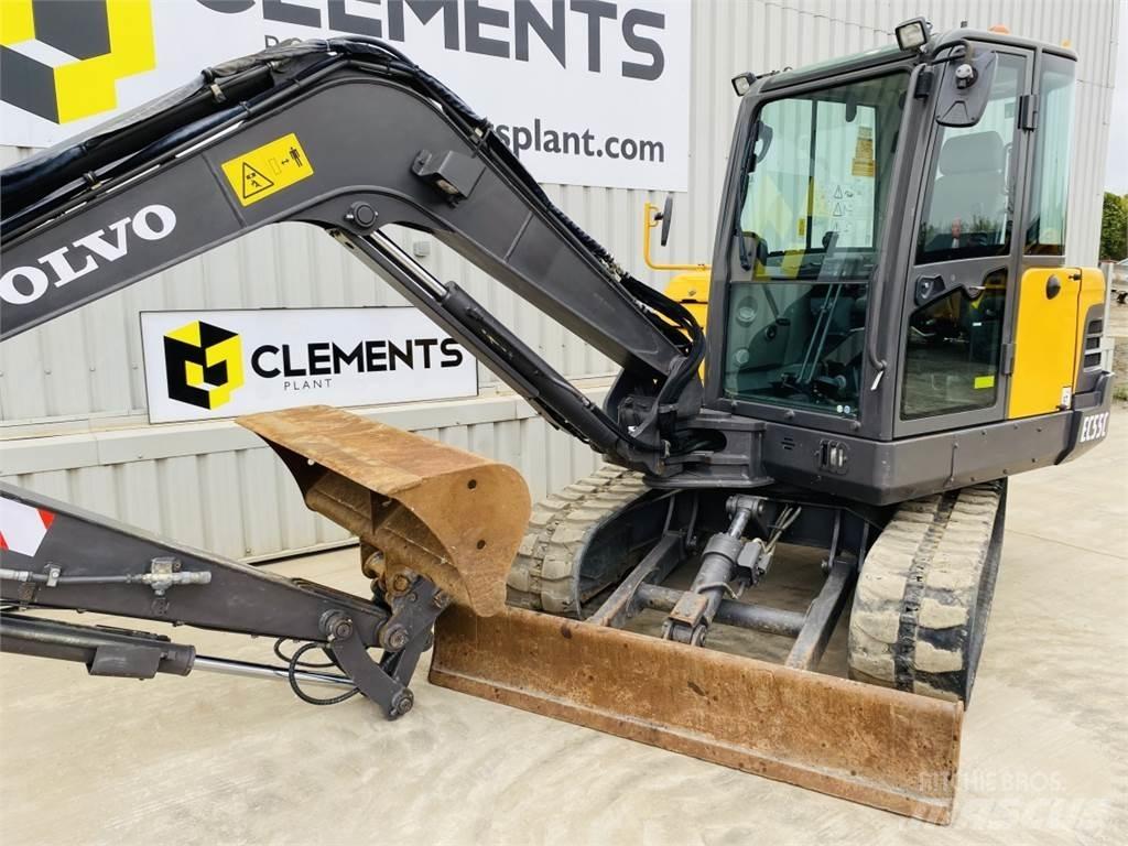 Volvo EC55C Mini excavators  7t - 12t