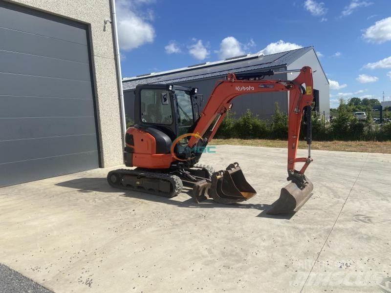 Kubota U36-4 Wheeled excavators
