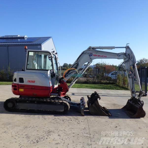 Takeuchi TB260 Wheeled excavators