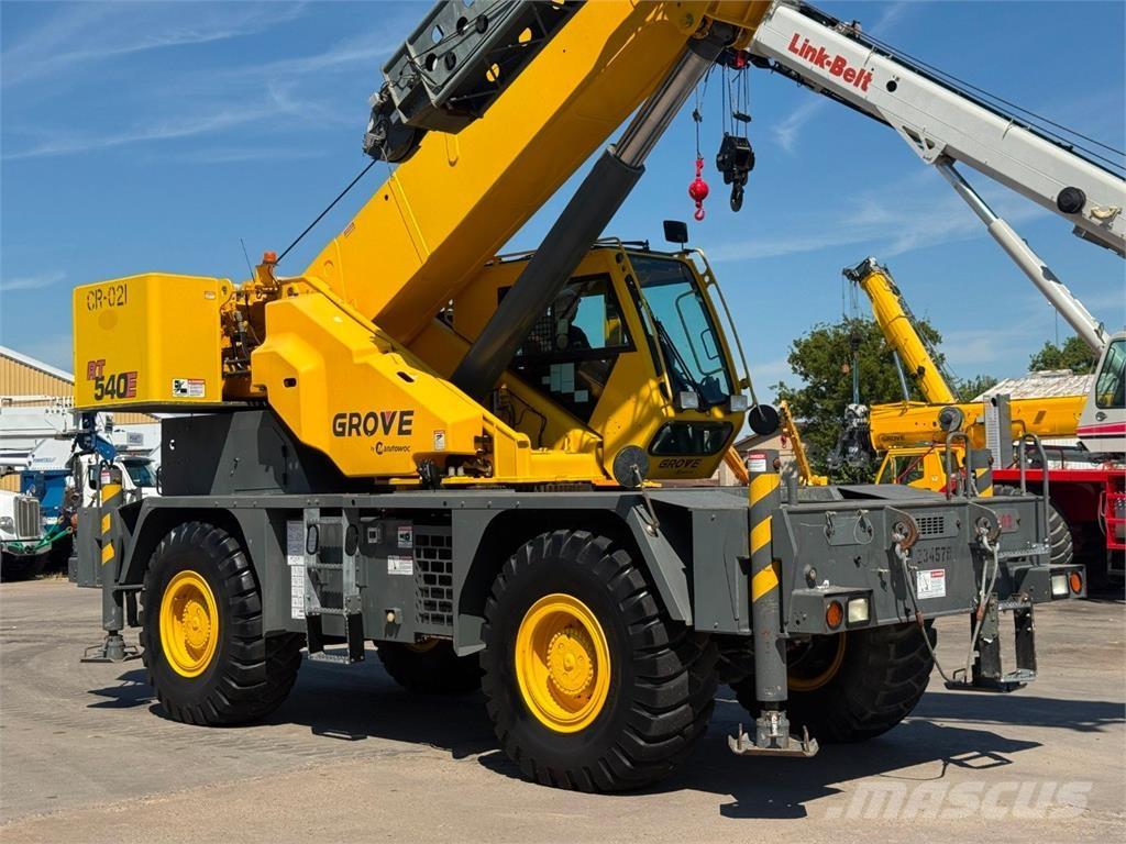 Grove RT540E Rough terrain cranes